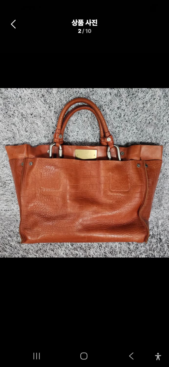 끌로에 레드 빅 토트백 상품이미지2