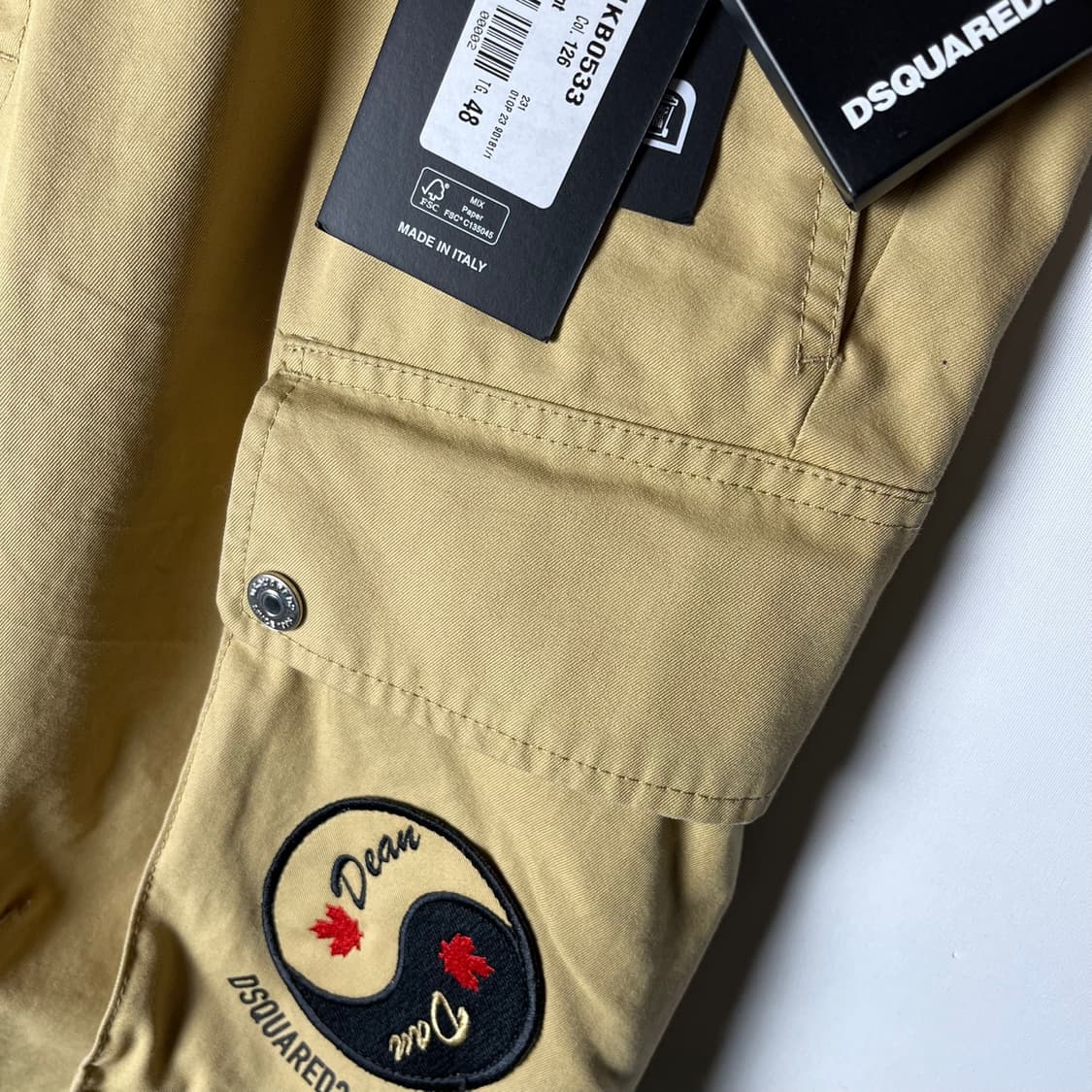 [Dsquared2] 23SS 디스퀘어드2 패치 카고팬츠 (새상품) 상품이미지4