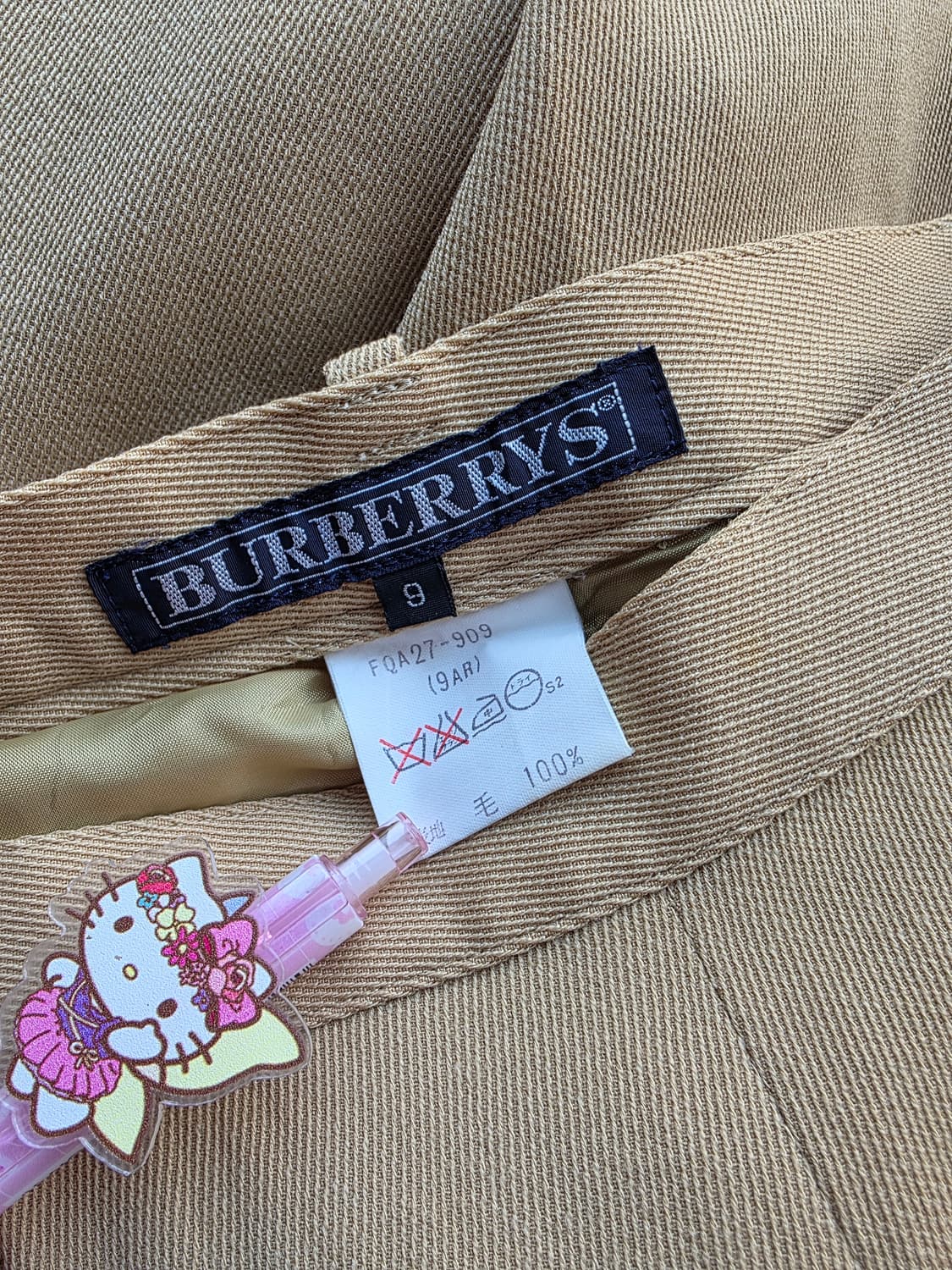 burberrys 버버리 핀턱 슬랙스 상품이미지4