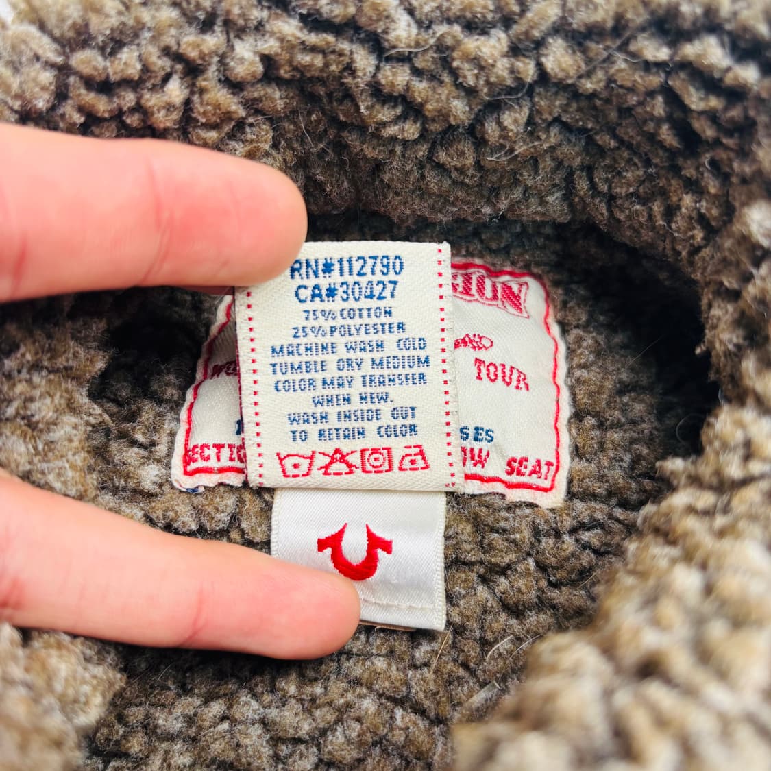 트루 릴리전 브라운 코듀로이 웨스턴 자켓 S 상품이미지8