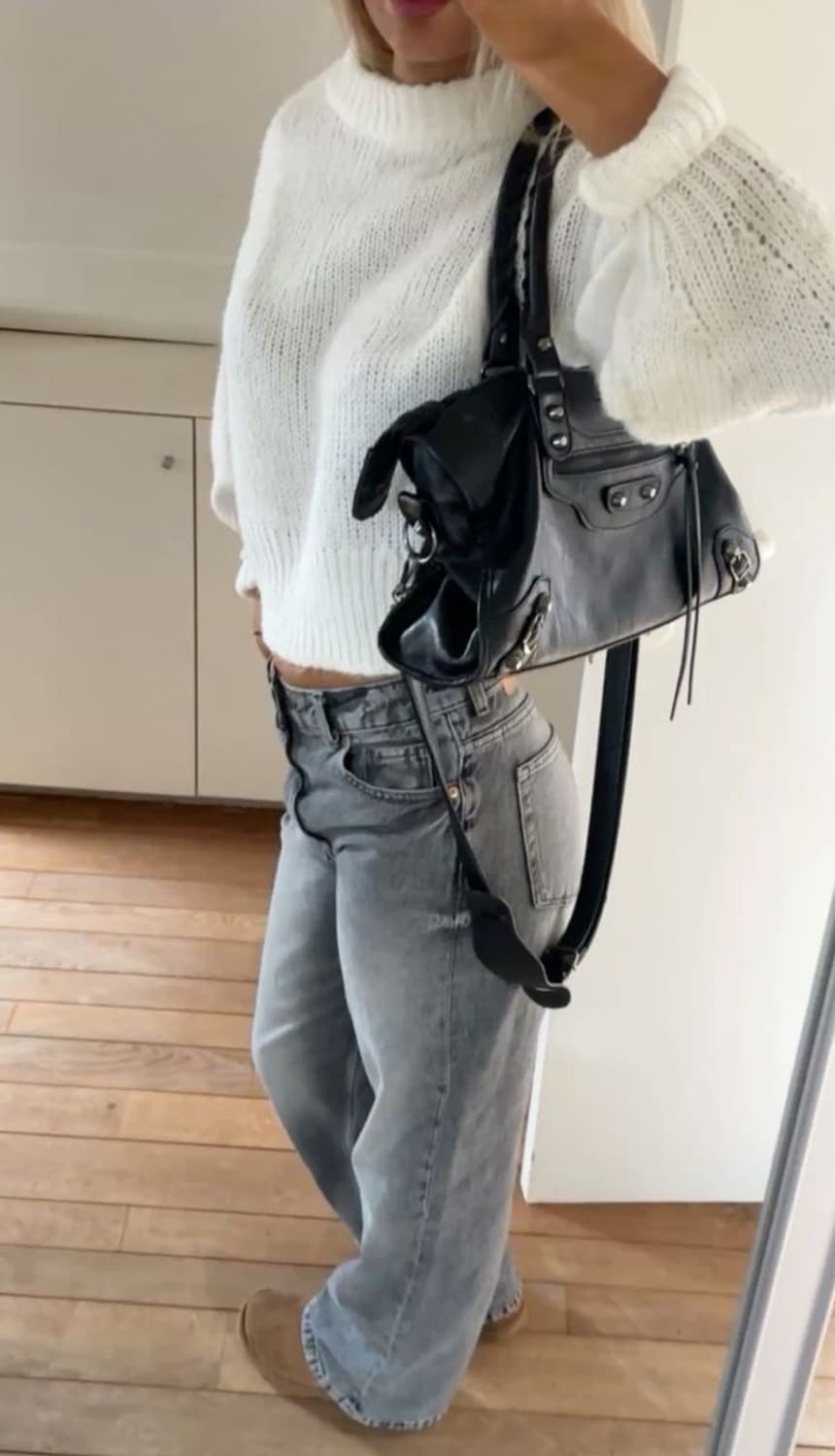 발렌시아가 클래식 모터백 엔틱브라운 상품이미지8