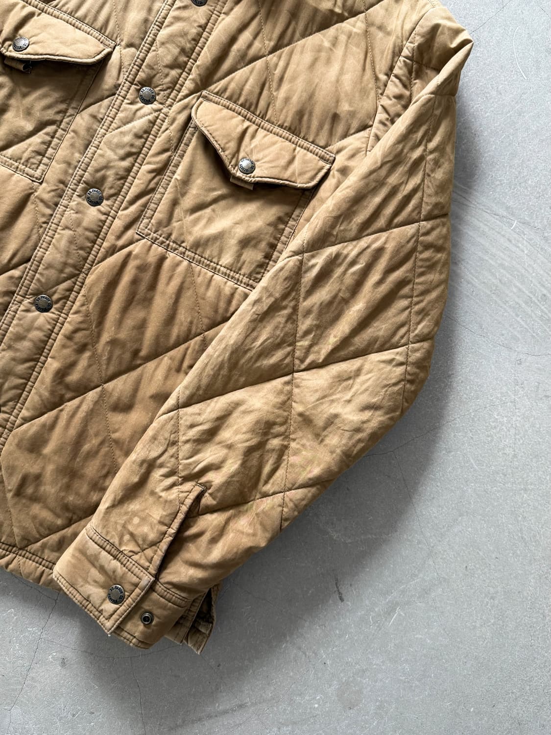 Filson Hyder Quilted Tan Waxed Jacket 상품이미지6