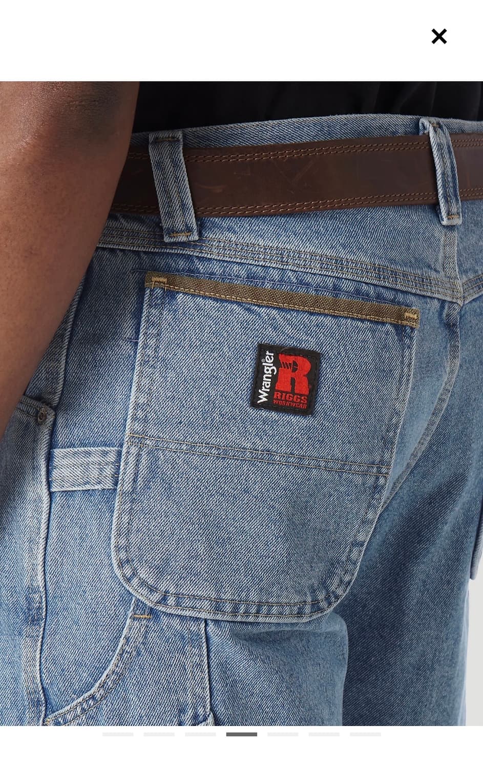 (32) 랭글러 립스톱 카펜터 밤바지 상품이미지4