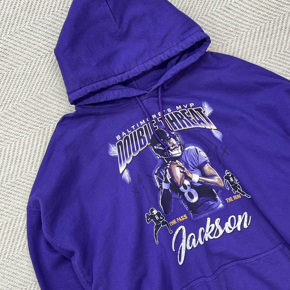 길단 럭비 프린팅 후드티 r2823 상품이미지3