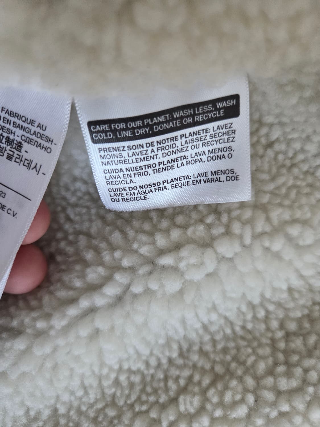 리바이스 양털 자켓 브라운 상품이미지3