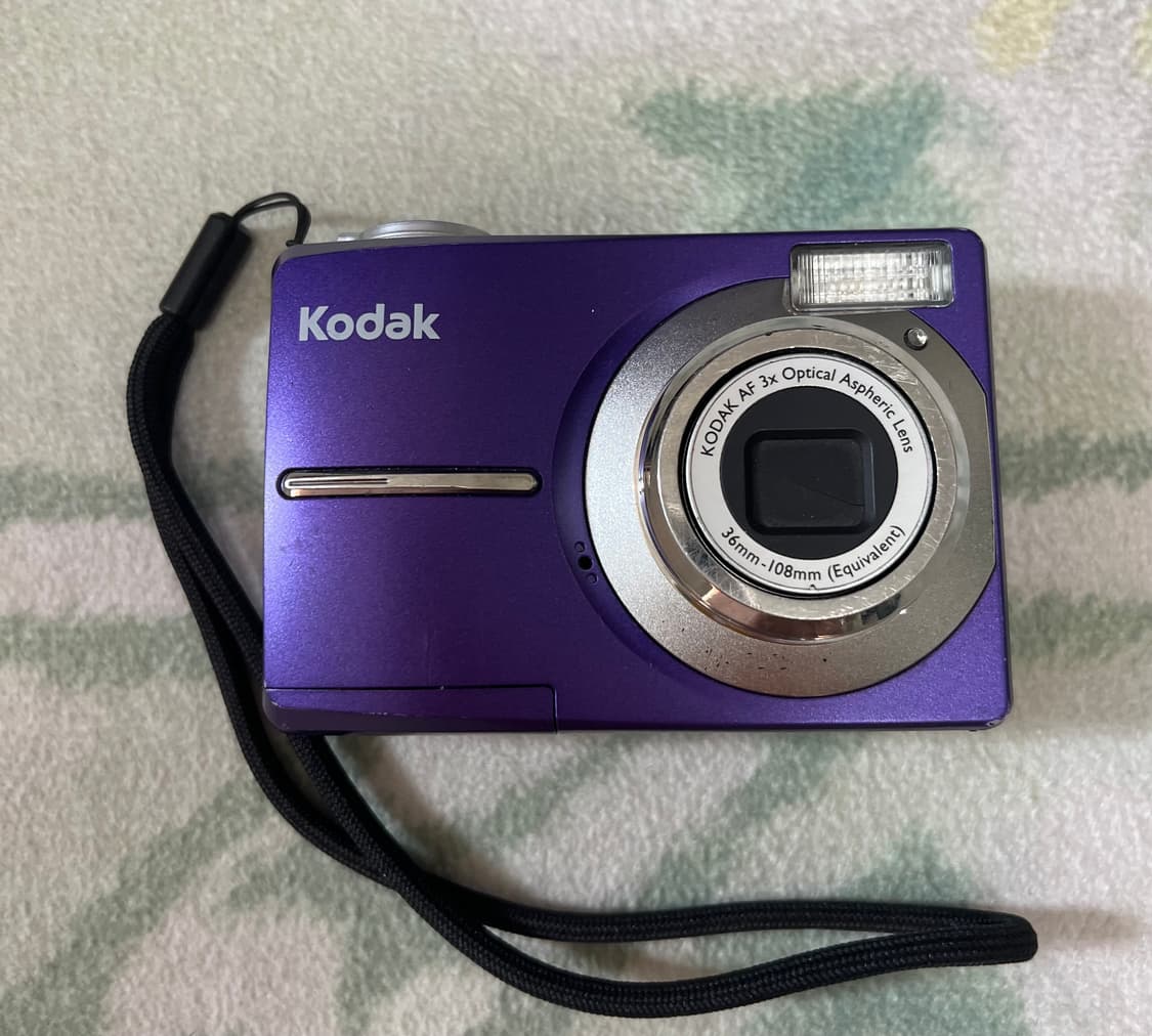 코닥 c913 보라 퍼플 빈티지 디카 카메라  상품이미지1