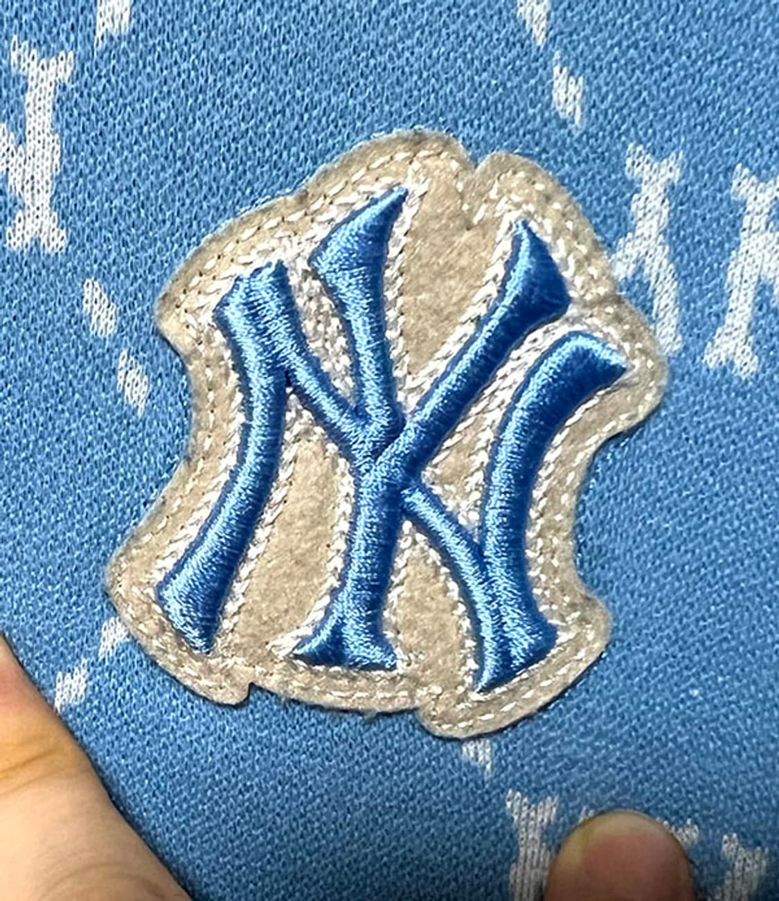 MLB 다이아 모노그램 남자 반팔티셔츠 뉴욕양키스 루즈핏 XXL 110 상품이미지5