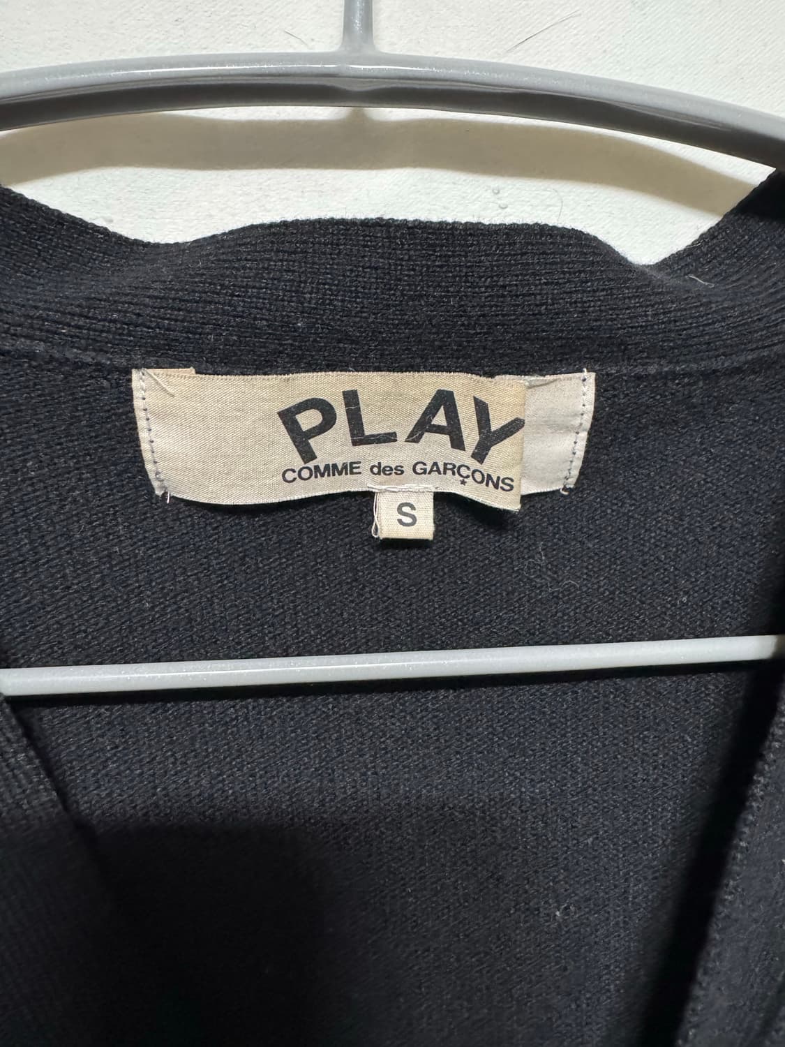 S 꼼데가르송 가디건 상품이미지6