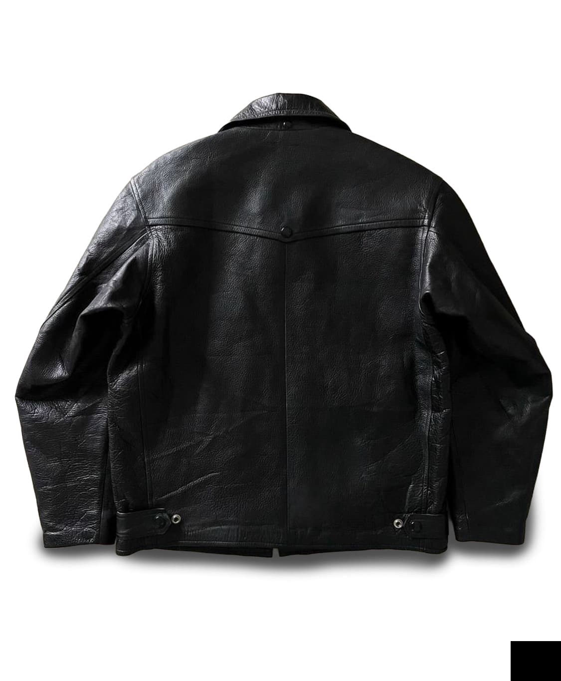 90‘s vintage cowleather jacket 상품이미지3
