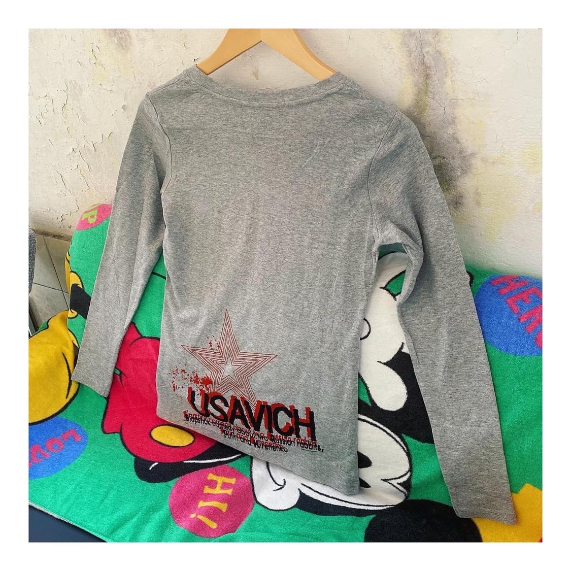우사비치 굿즈 Jpn 일본 펑크룩 긴팔 티셔츠 롱슬리브 상품이미지7
