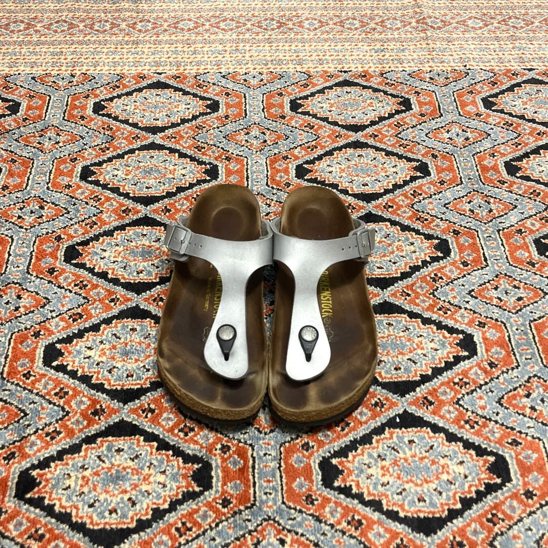 버켄스탁 지제 실버 쪼리 37 / 240 상품이미지3