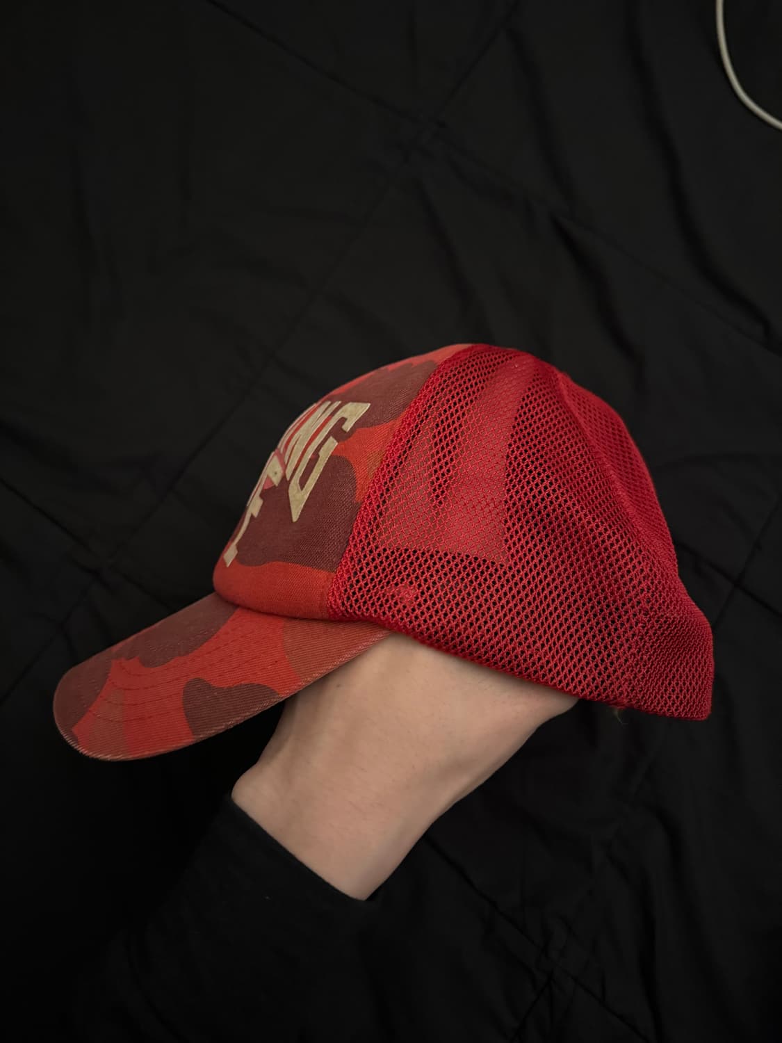 베이프 og 퍼스트 카모 트러커 매쉬캡 상품이미지5