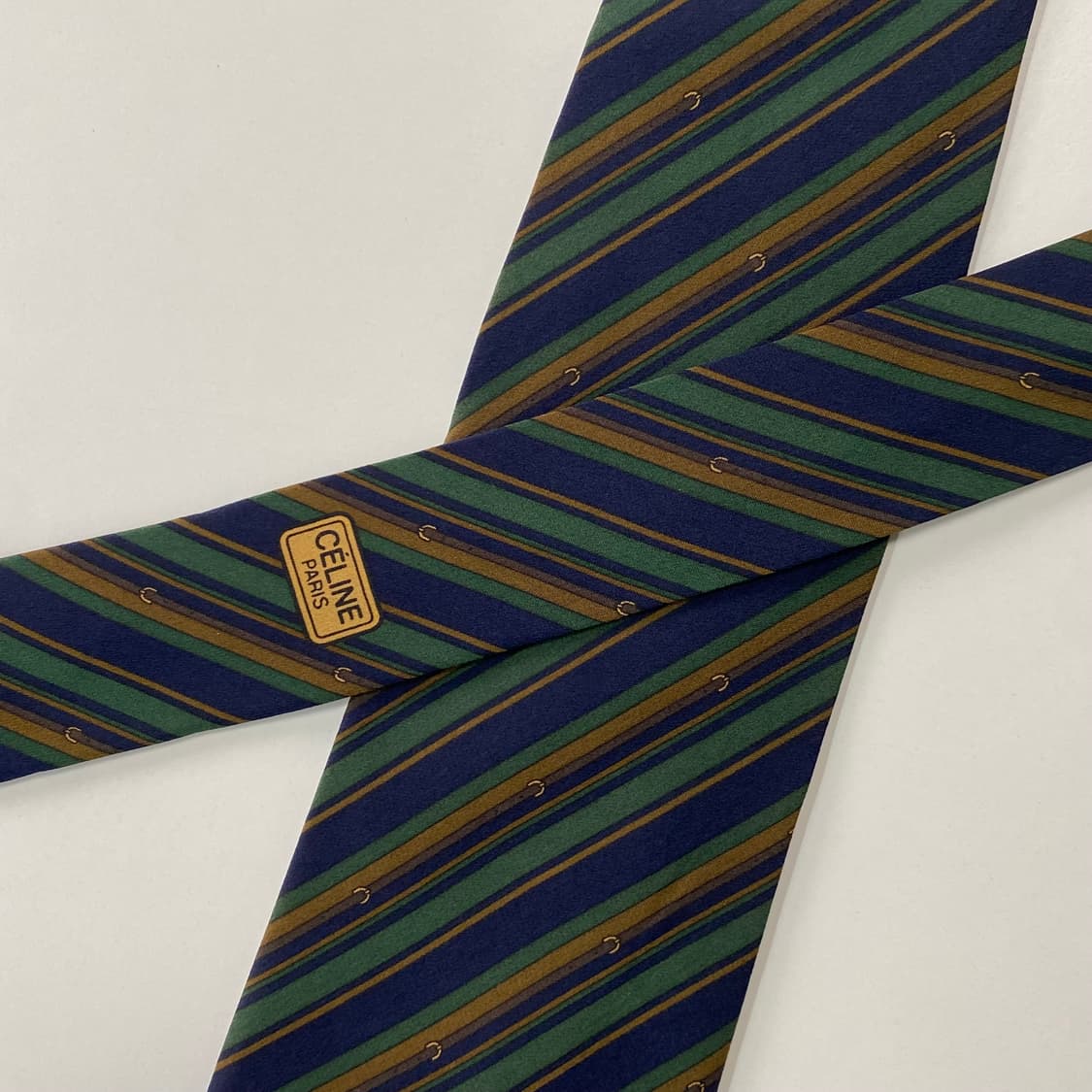 셀린느(celine) 심플로고 명품 정품 넥타이 상품이미지6