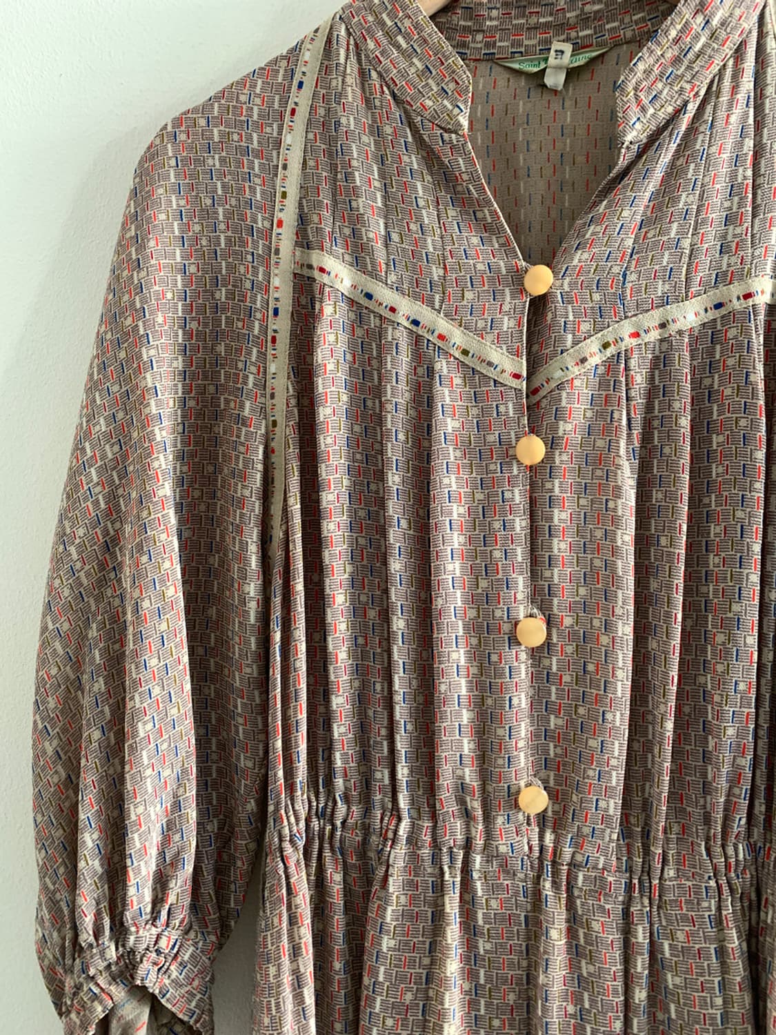 (Vintage)Classic vintage pattern dress 상품이미지5