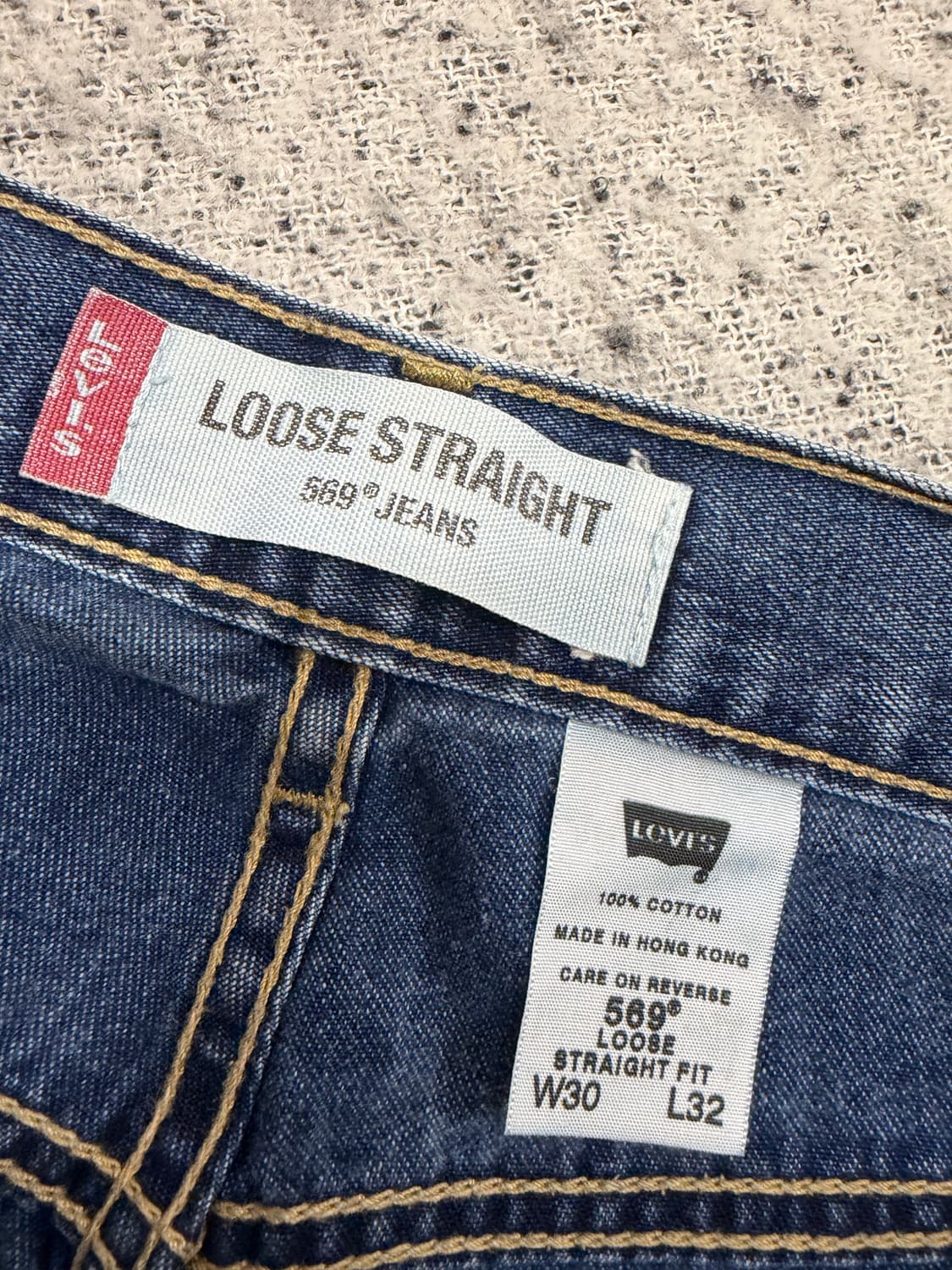 N245. 리바이스569 데님팬츠 청바지 상품이미지4
