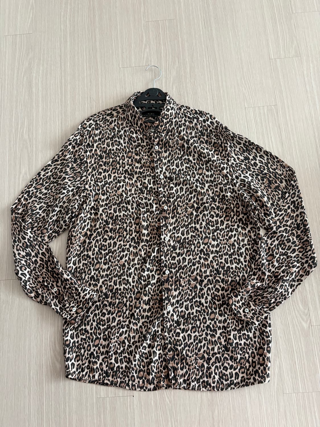 자라(Zara) 남자 레오파드 셔츠(L) 상품이미지1