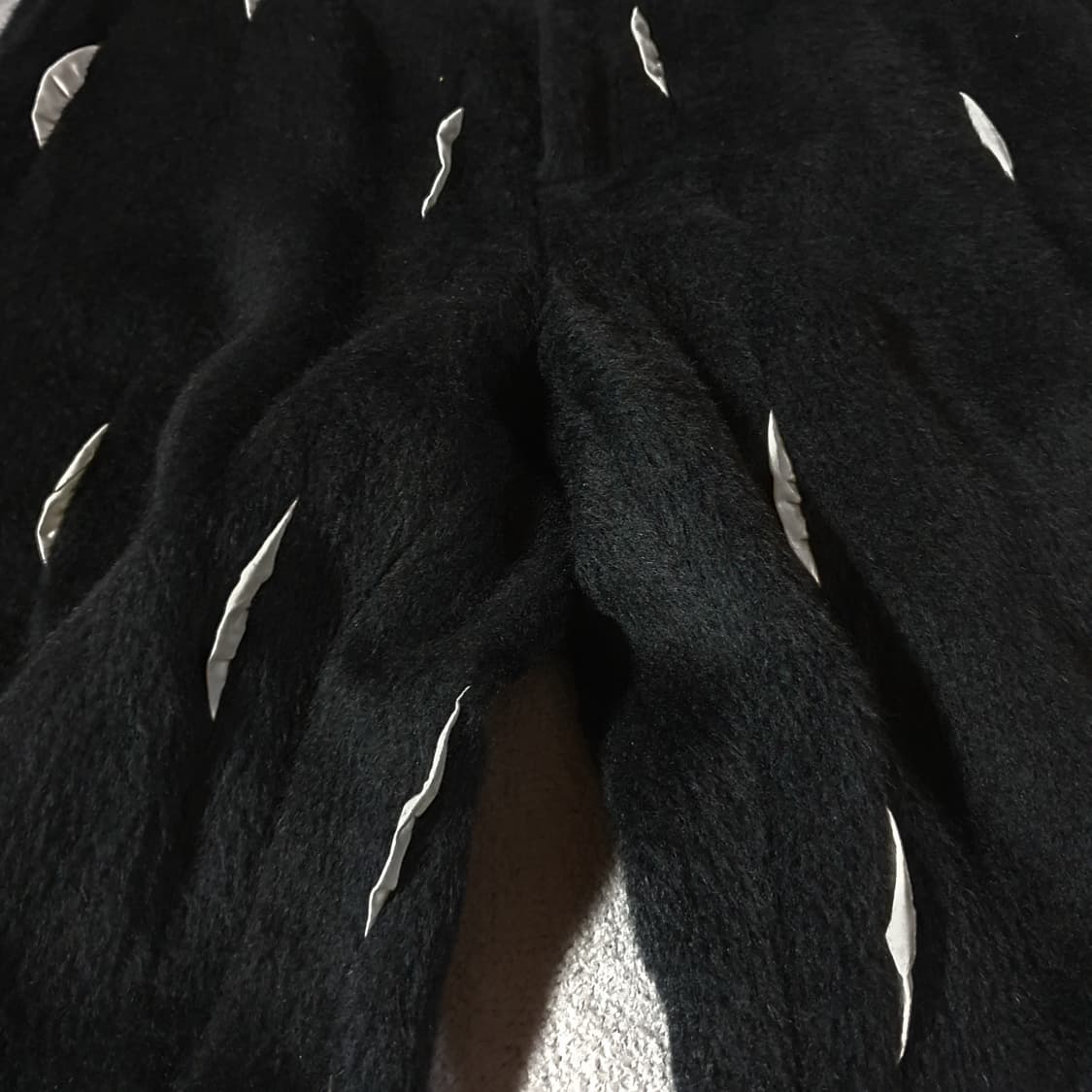 2 강정석 비 알파카 트라우저 플리스 팬츠 블랙 상품이미지7