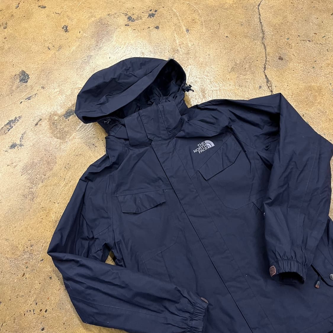 [정품/90] 노스페이스 후드 바람막이 블랙 b10 상품이미지1