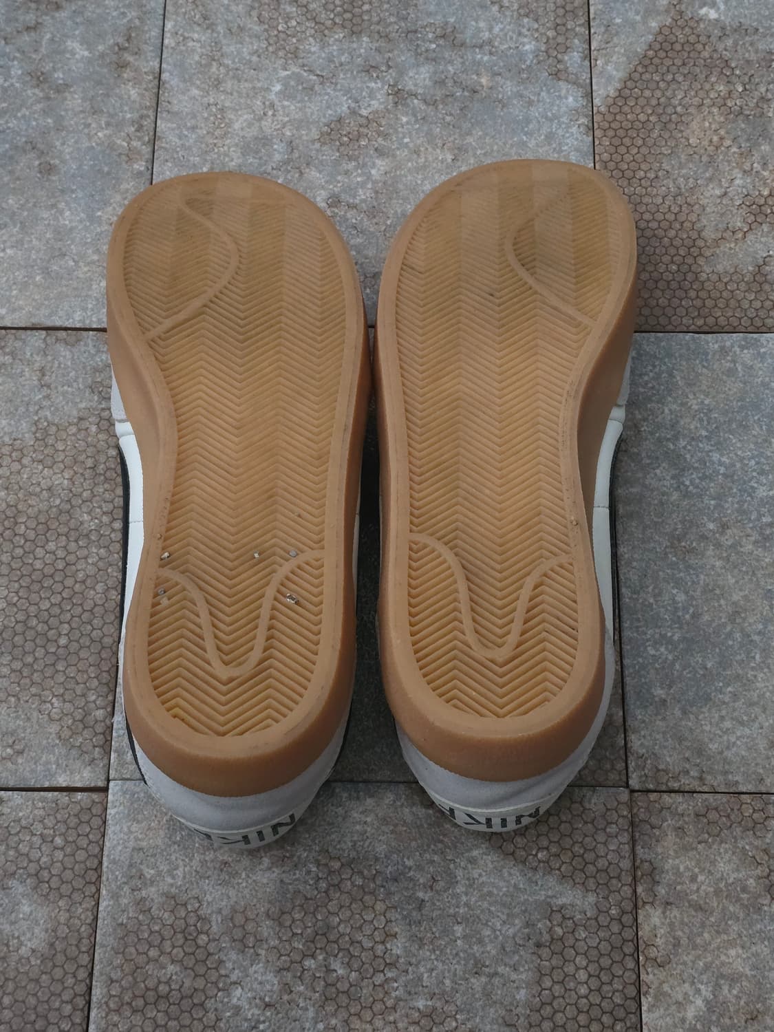 (280)나이키 킬샷 2 레더 오일 그레이 검  상품이미지9