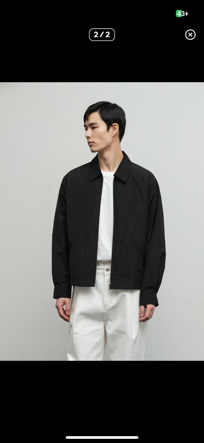 블랭크룸 블랙 자켓 상품이미지2