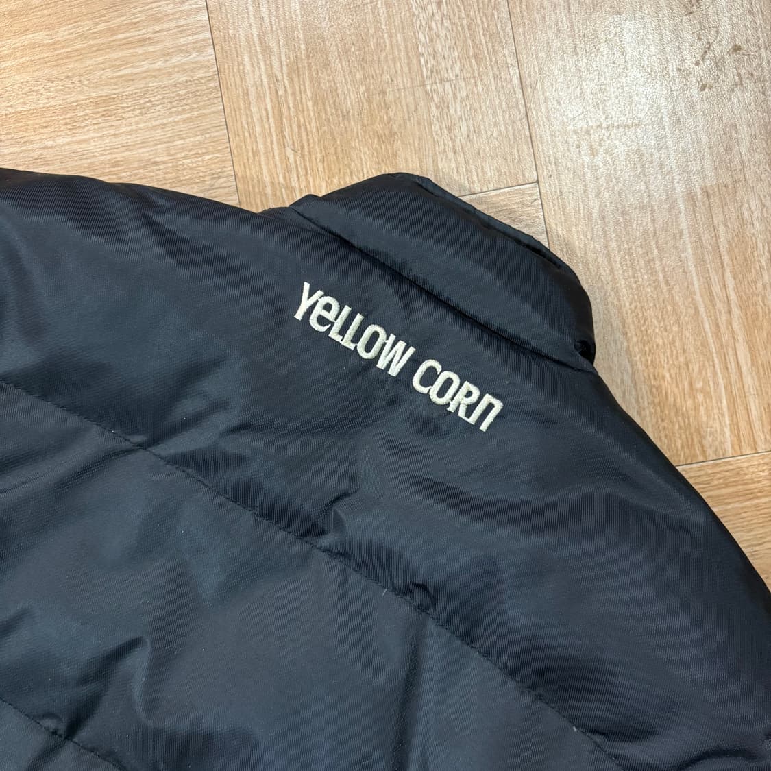 옐로우콘 블랙 다운 푸퍼 자켓 상품이미지7