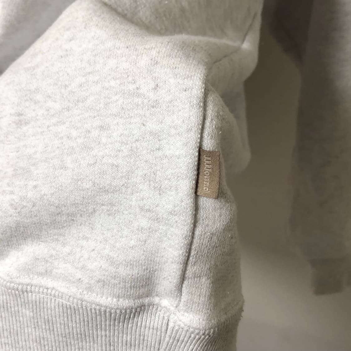 jjjjound 자운드 후드티 스웻 맨투맨 xxl 애쉬 그레이 상품이미지2