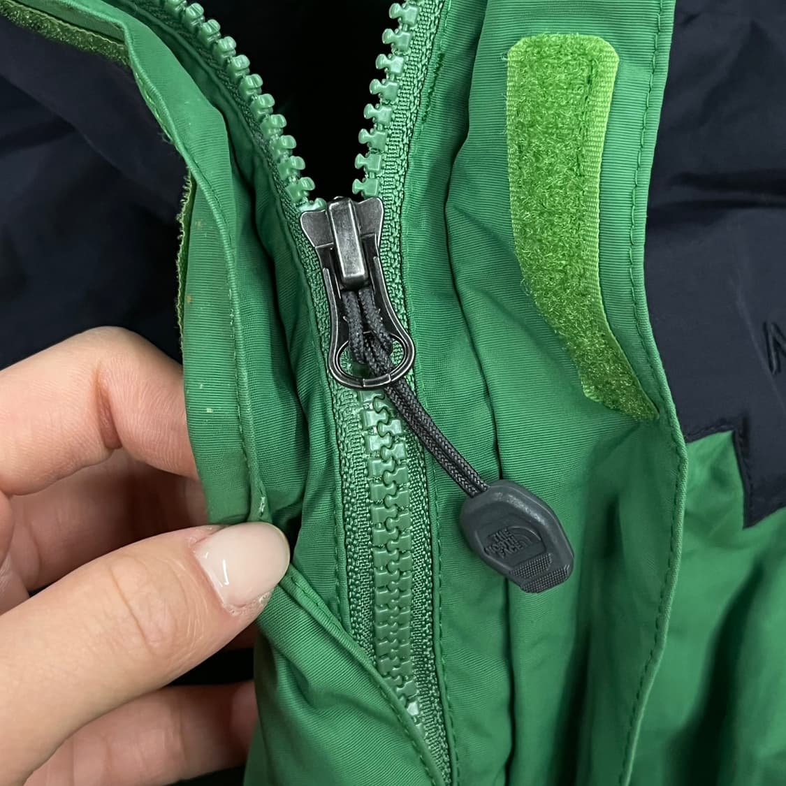 [정품/S] 노스페이스 그린 바람막이 자켓 b17 상품이미지7