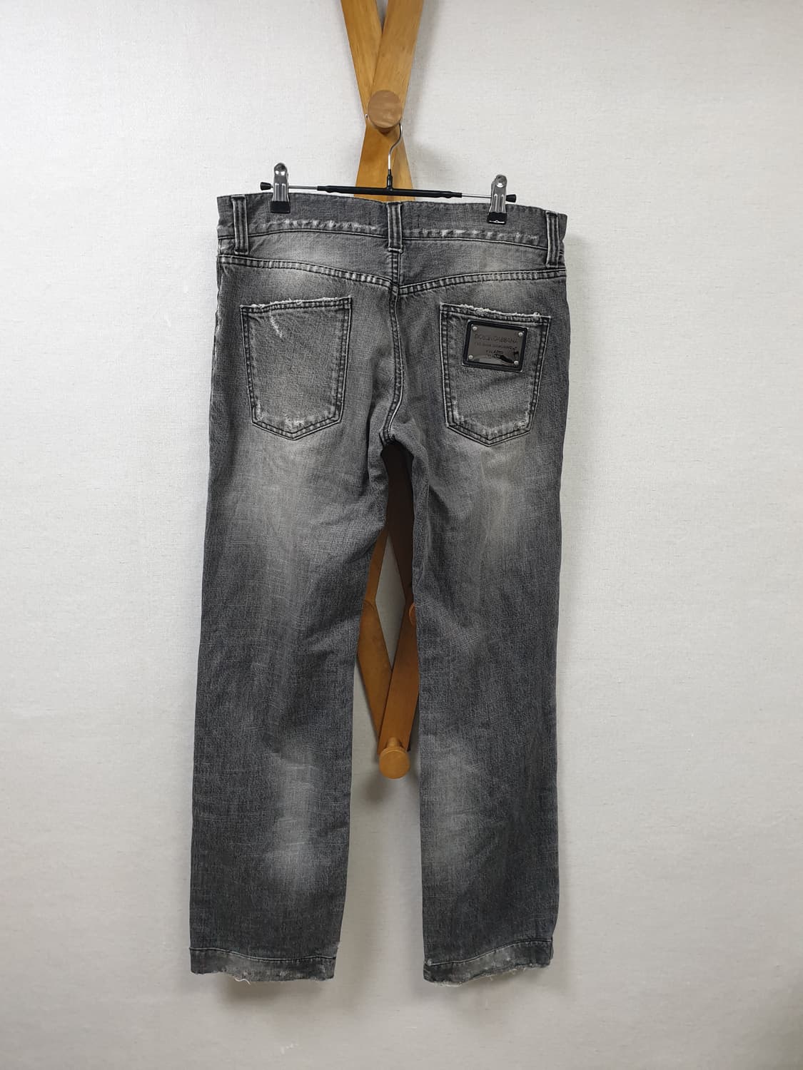 [48/정품] 돌체앤가바나 백플레이트 워싱진 상품이미지8