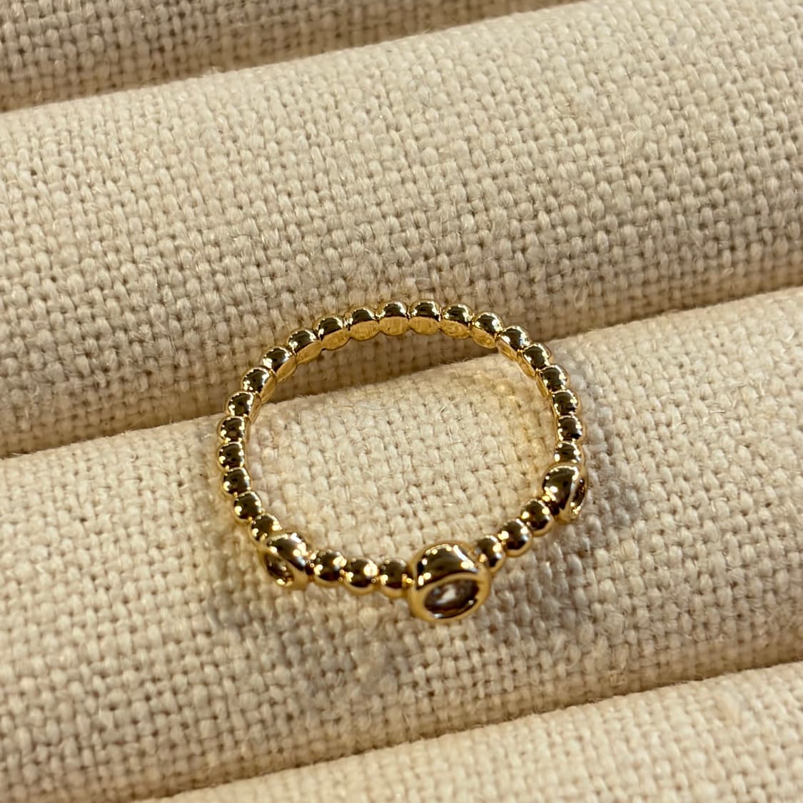 새상품 여성 신주 은도금 외계인 골드 반지 상품이미지3