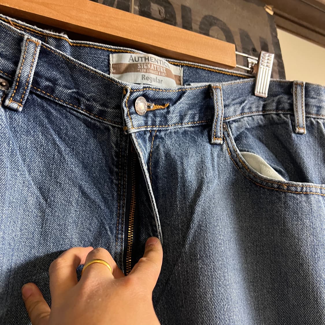 리바이스 레귤러핏 36x34 Size (35인치) 레소토 상품이미지4