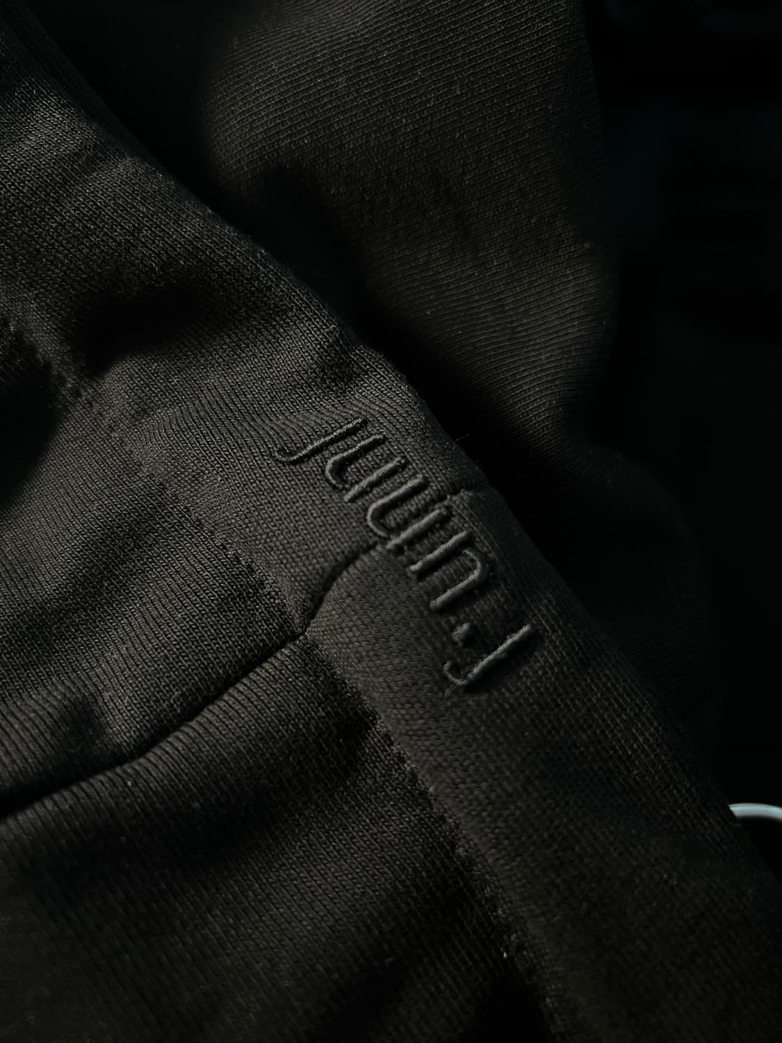 준지 20FW 후드 레이어드 라이더 가죽 자켓 46 상품이미지7