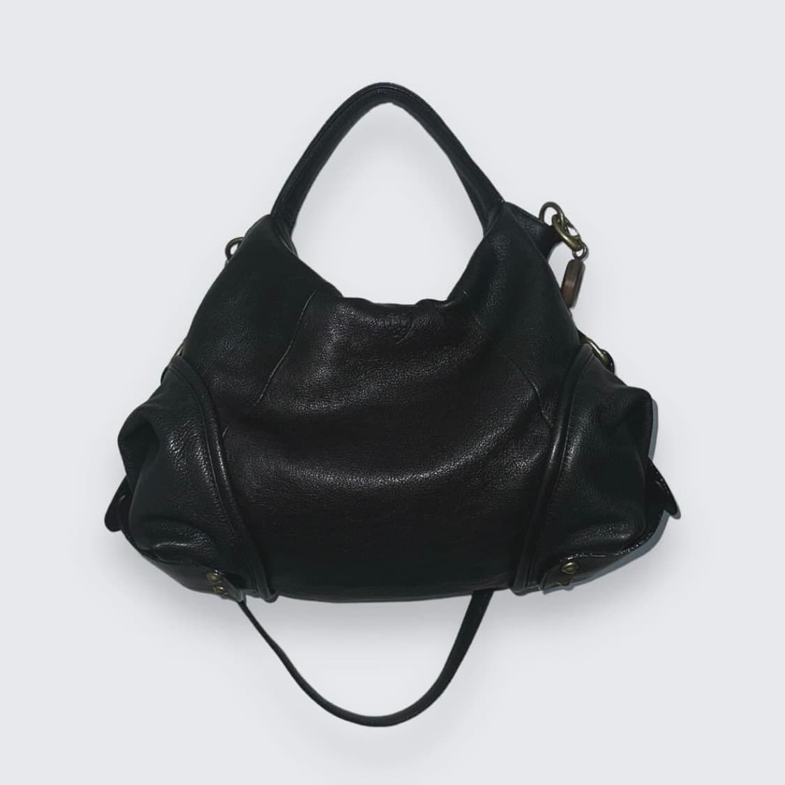 Black Leather detailed shoulder bag 상품이미지2