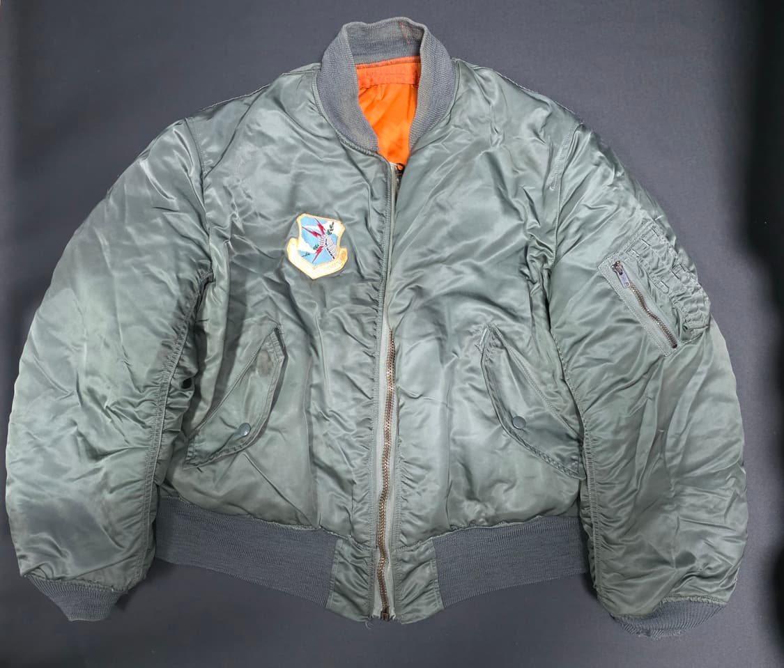 70s usaf ma-1 오리지널 빈티지 알파인더스트리 항공점퍼 60s 상품이미지1