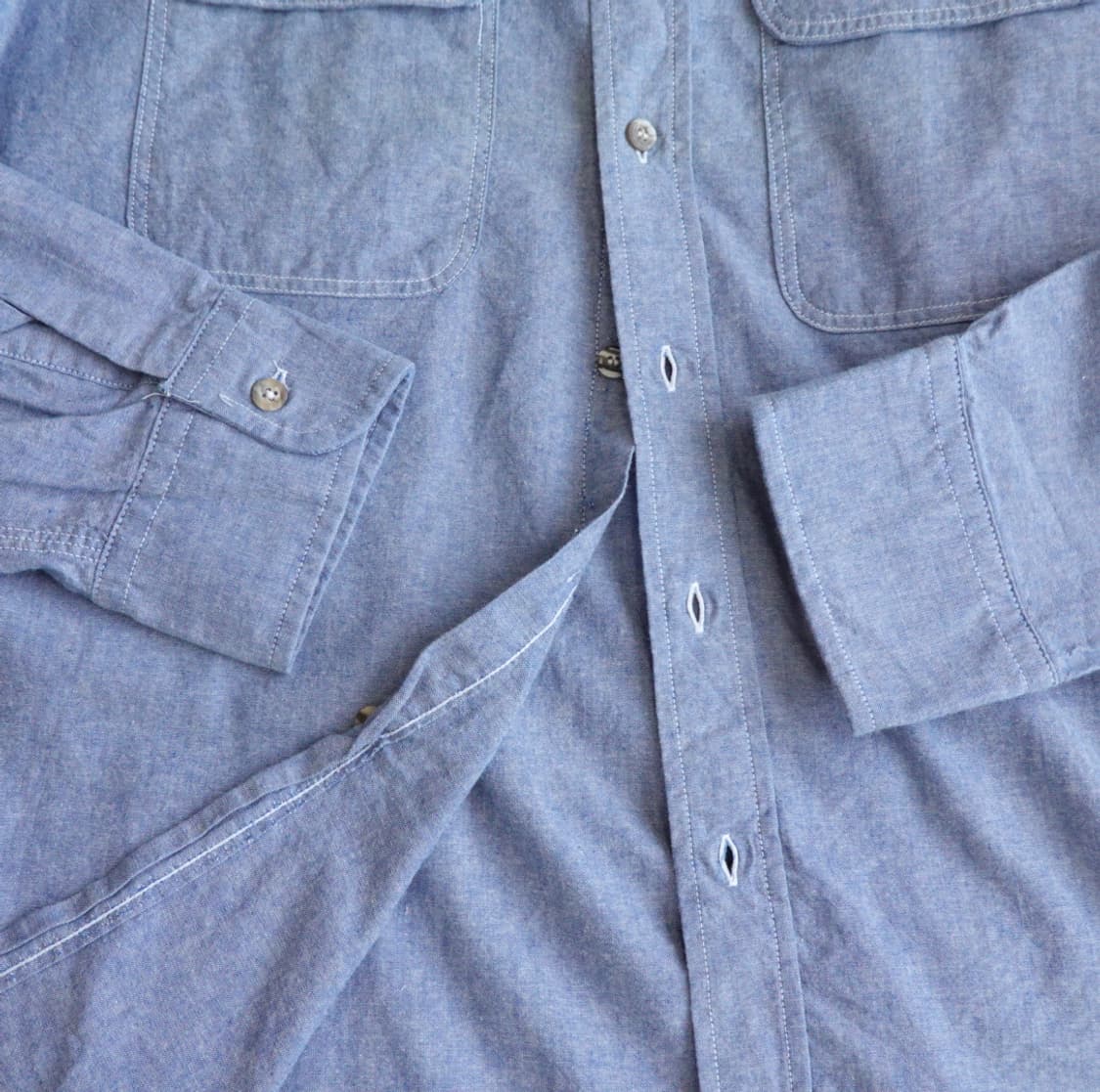 칼하트 블루 워크 셔츠 1963 상품이미지5