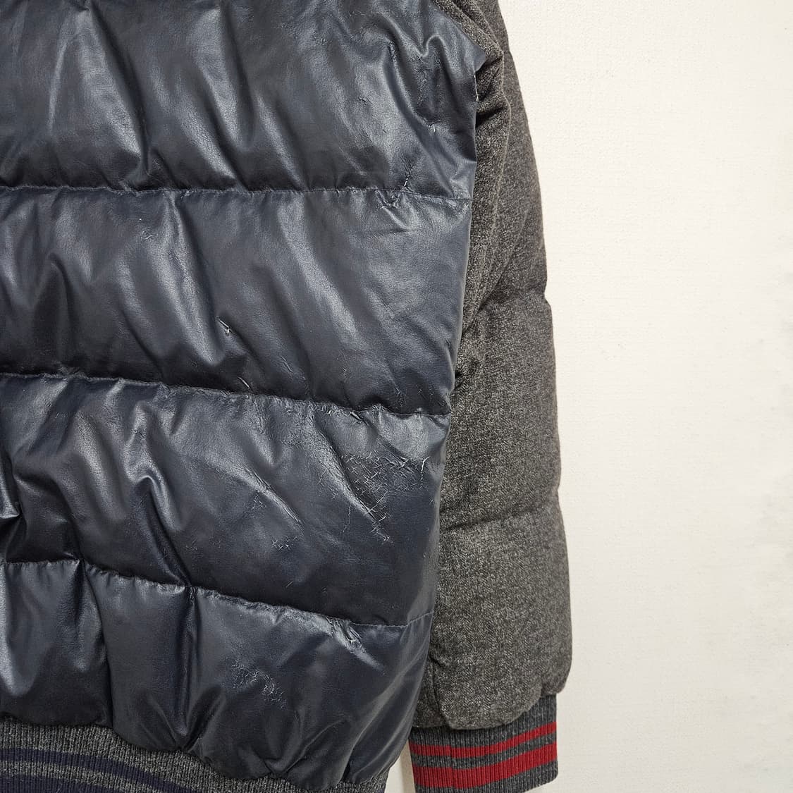 MLB 덕다운 패딩 바시티자켓 90-95 (작업복) 상품이미지5