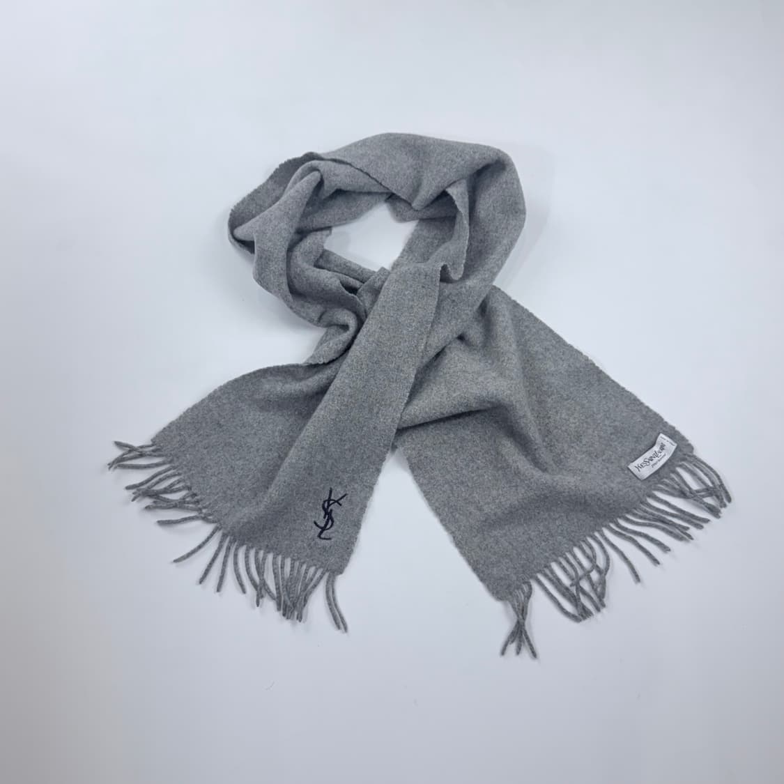 90s ysl 이브생로랑 울 머플러 상품이미지1