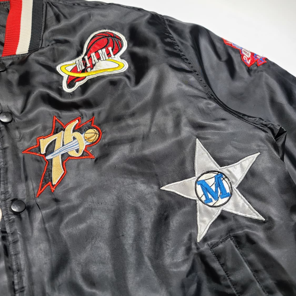 nba 패치 스타디움 자켓[2XL~3XL] 상품이미지3
