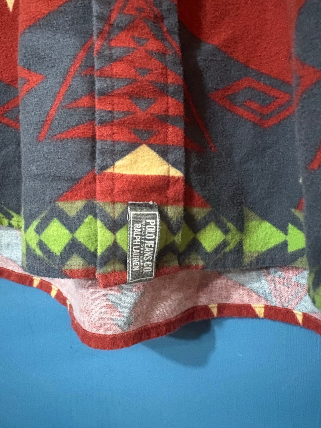 90-00’s polo jeans western shirt. 상품이미지6