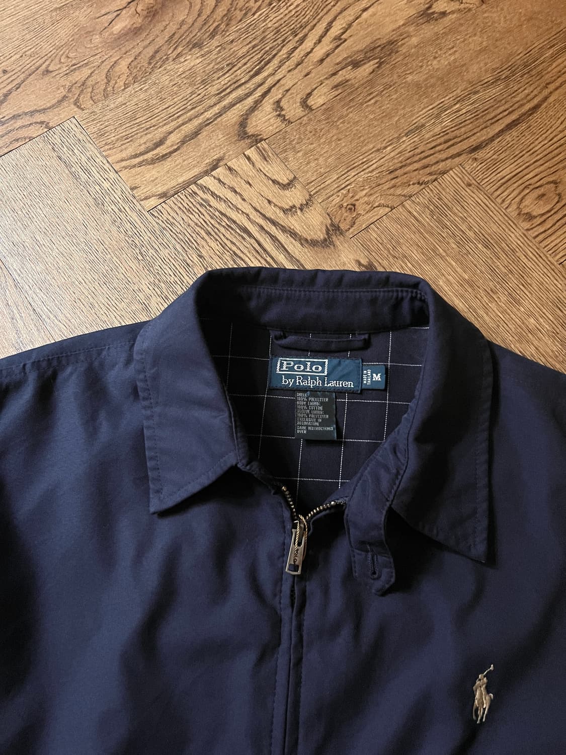 [M]폴로 랄프로렌 체크 라이닝 폴리쉘 베이포트 자켓 상품이미지2