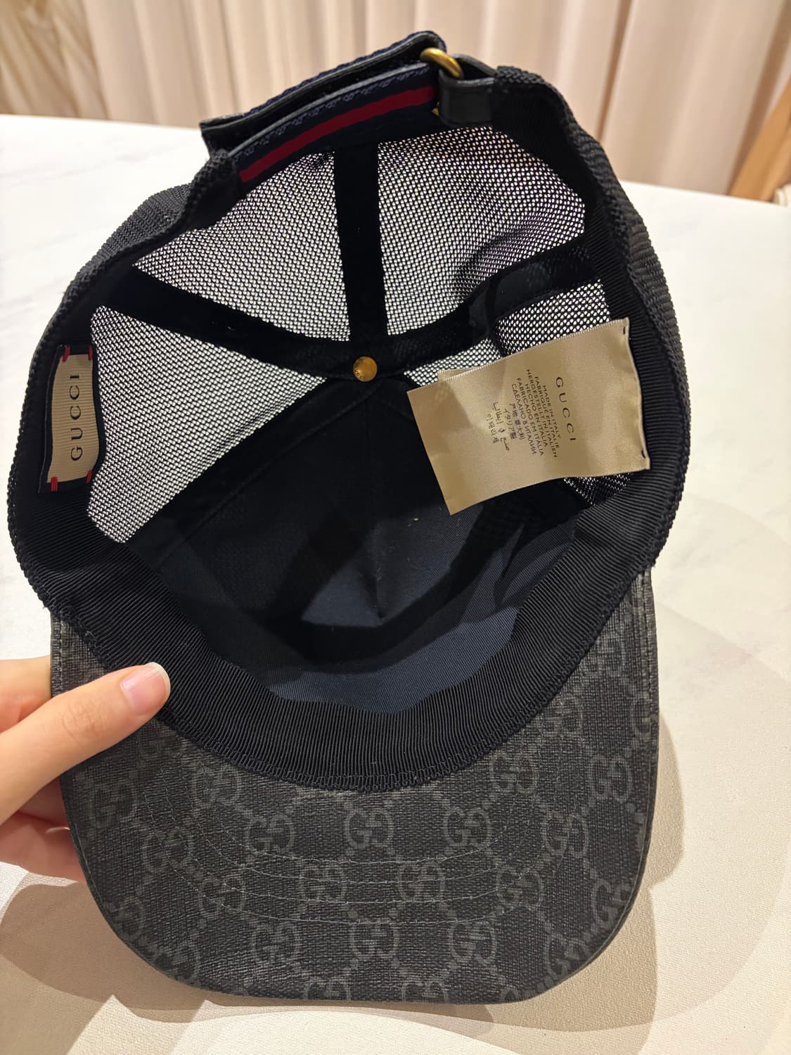 구찌 킹스네이크 볼캡 L 상품이미지3