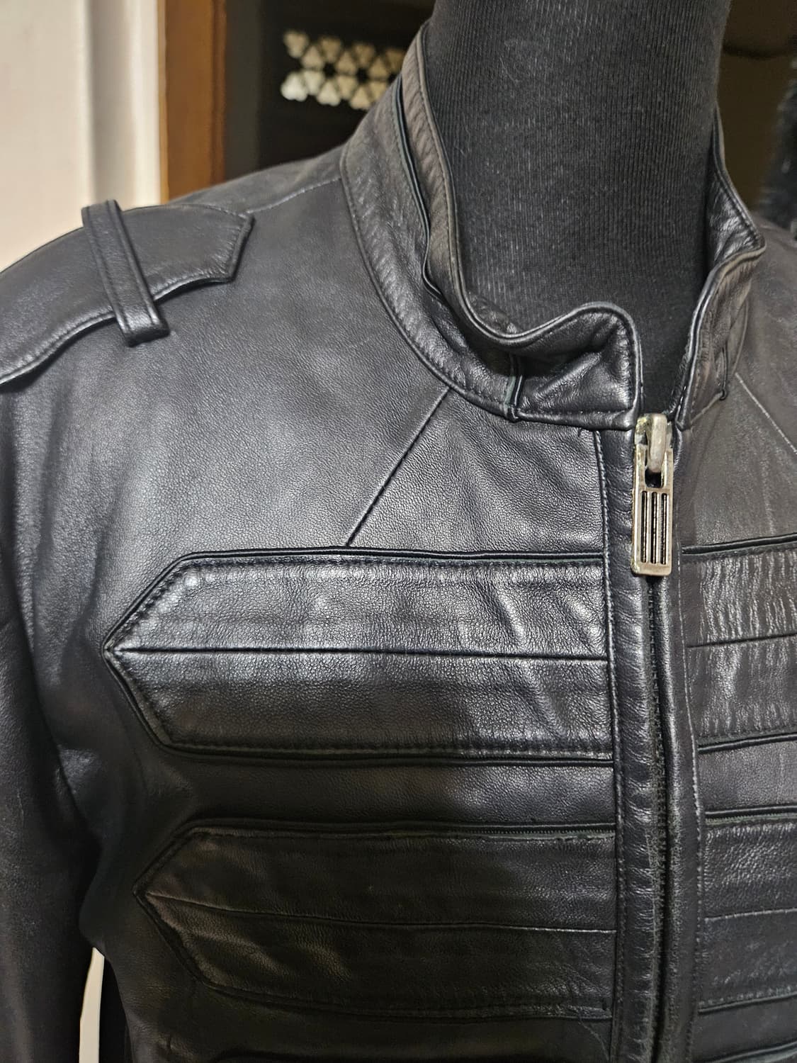 제너럴 아이디어 가죽자켓 90~95 상품이미지5