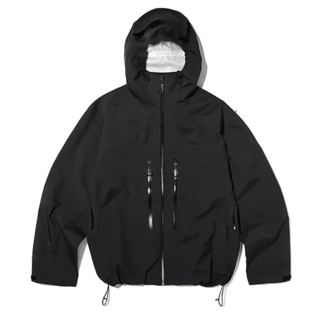 페치선데이 fetch  3LAYER HOODED JACKET BLACK 상품이미지1
