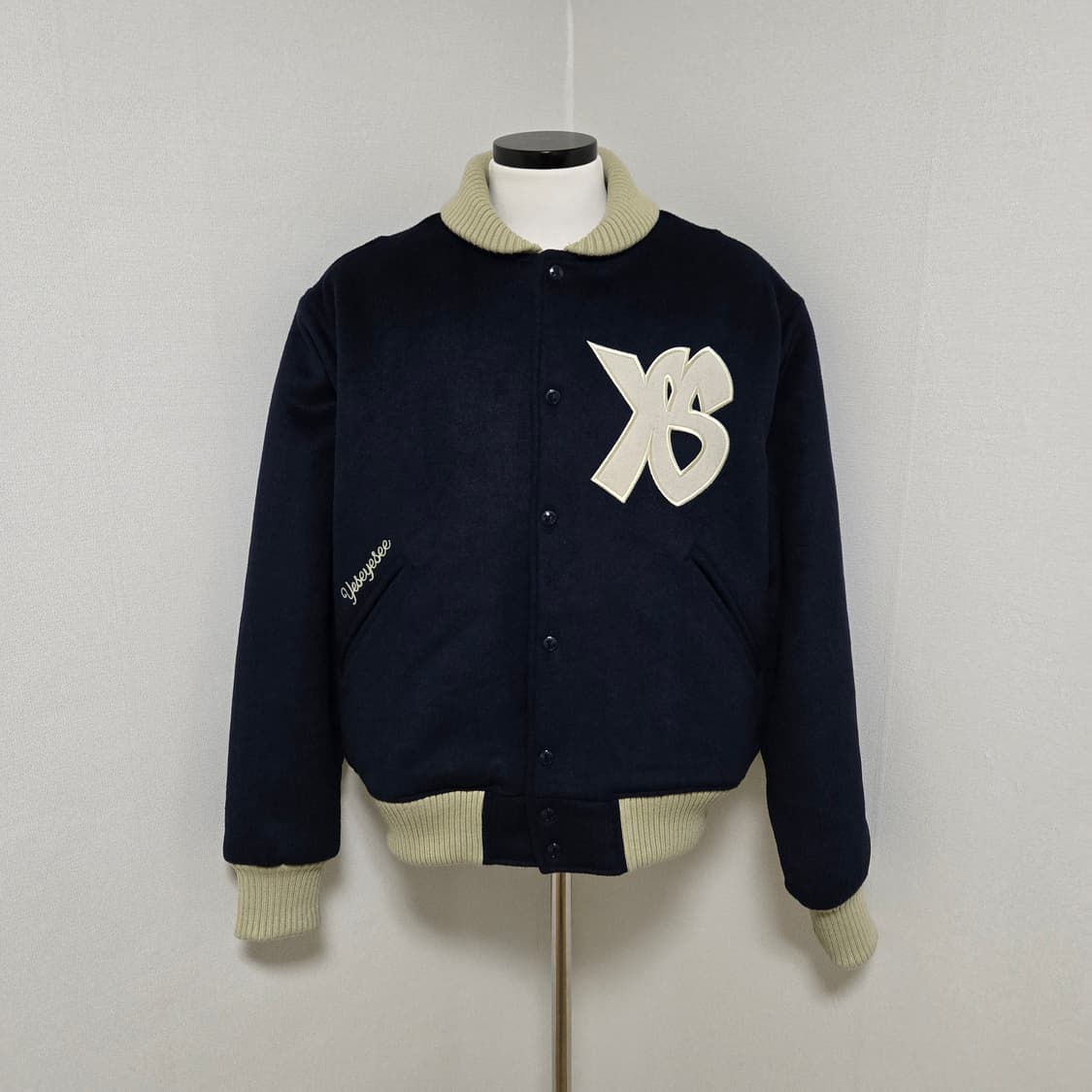 예스아이씨 플로럴 바시티 자켓 / 남성 자켓/ 남성 점퍼 상품이미지2