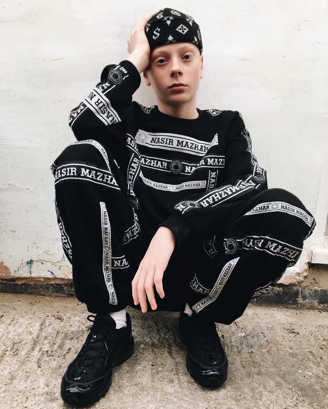 슈프림 x 루이비통 패러디 비니 2000-fw 상품이미지7