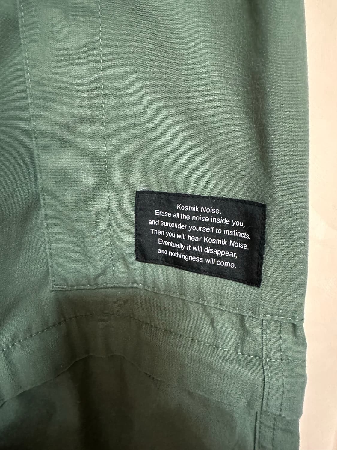 S) GU x 언더커버 유틸리티 팬츠 올리브 상품이미지2