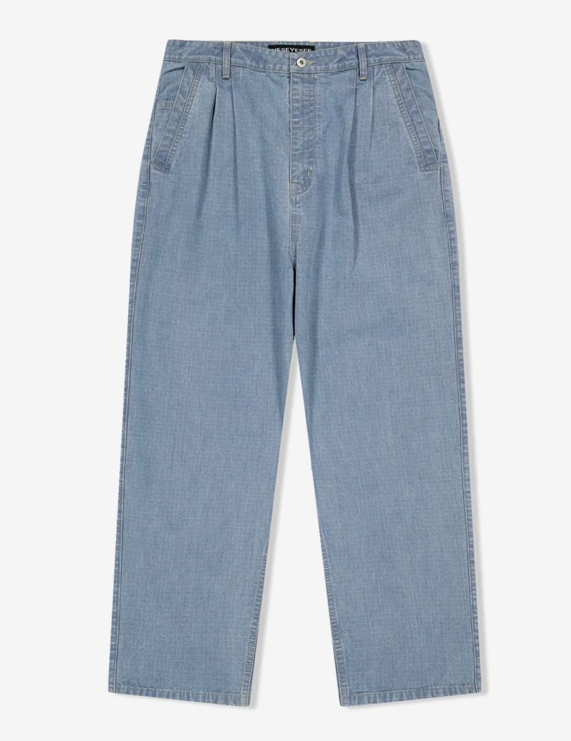 Two Tucked Ripstop Denim Pants  상품이미지2