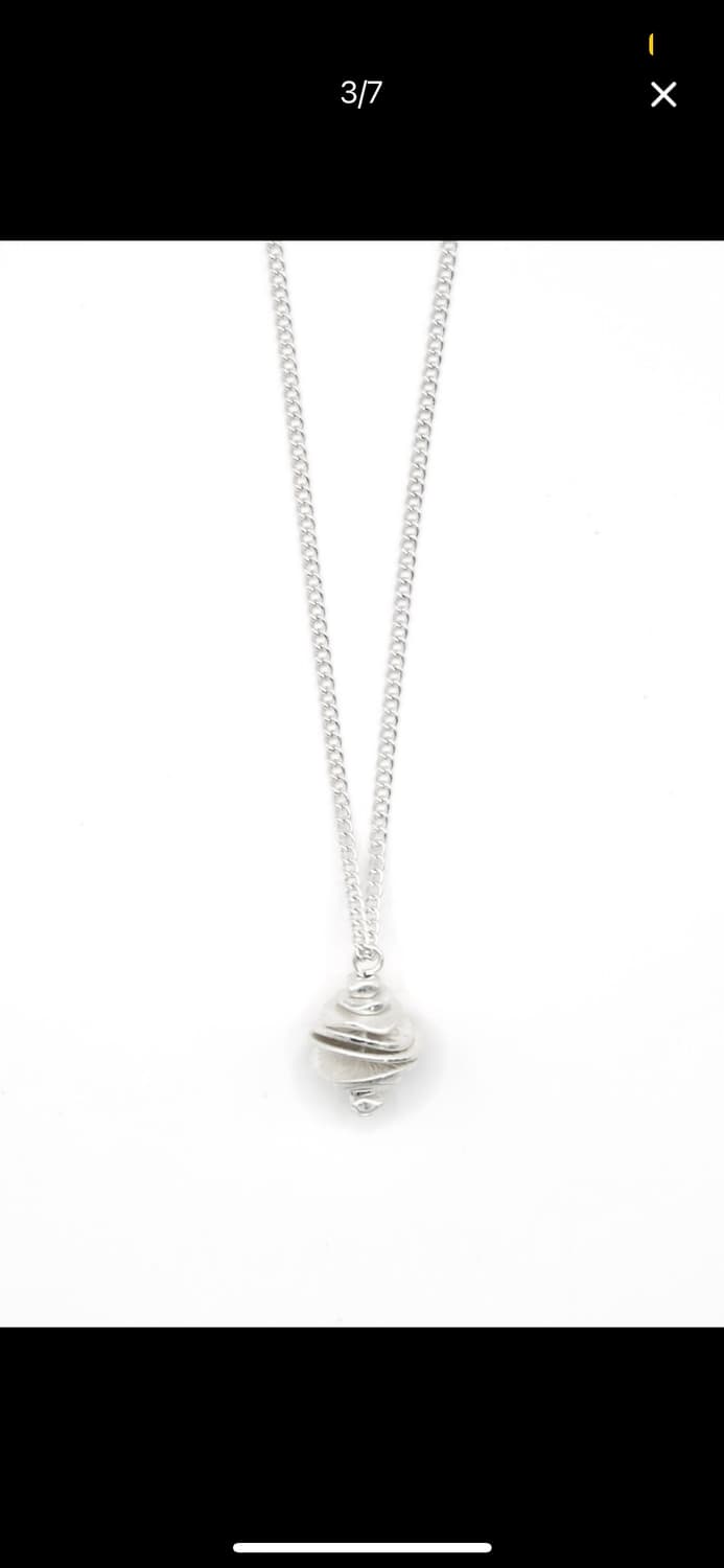 <새상품🩵>레이어드 목걸이 실버 목걸이 팬던트 목걸이 상품이미지3