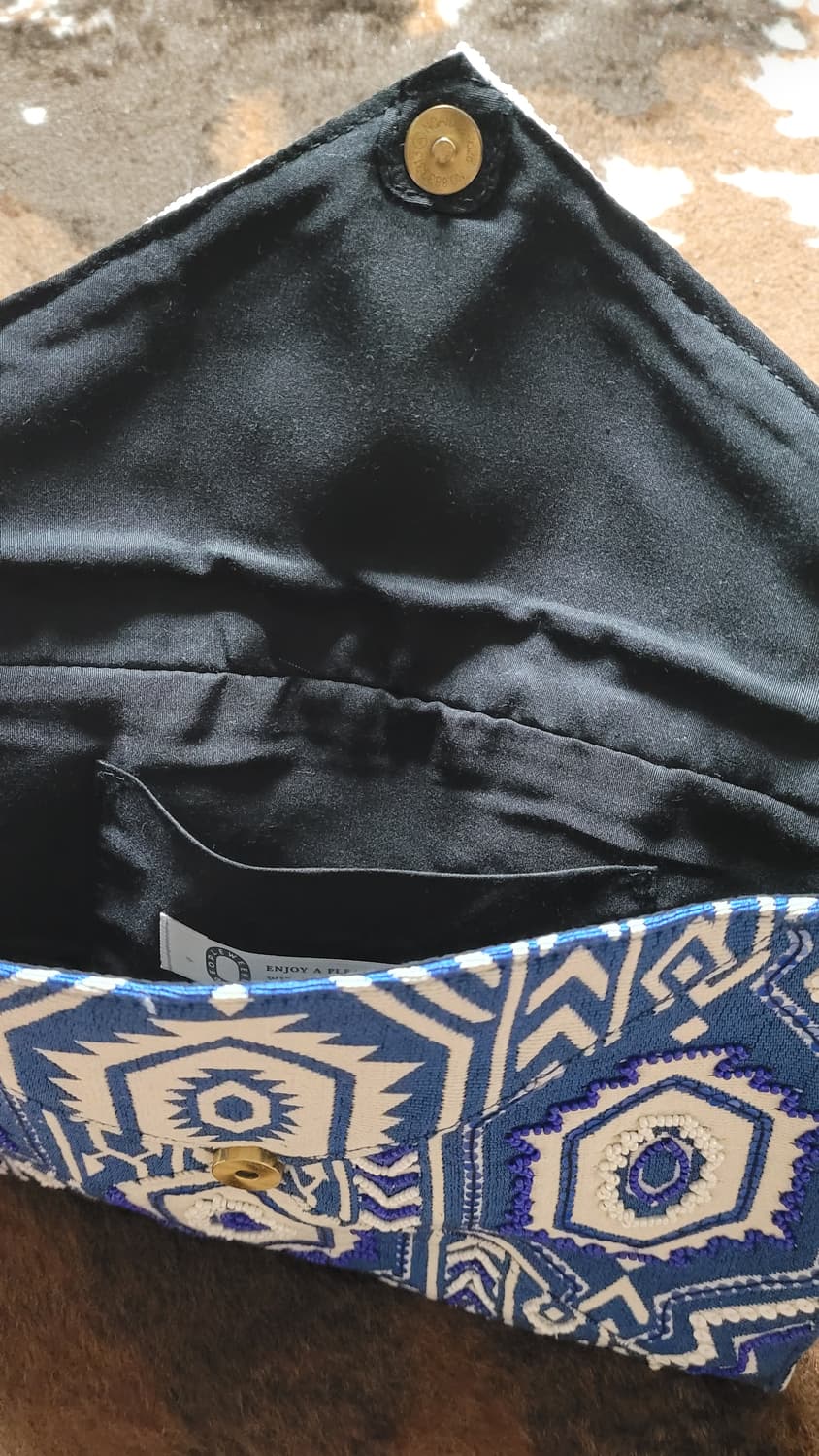 아즈텍 문양 비즈 클러치백  상품이미지8