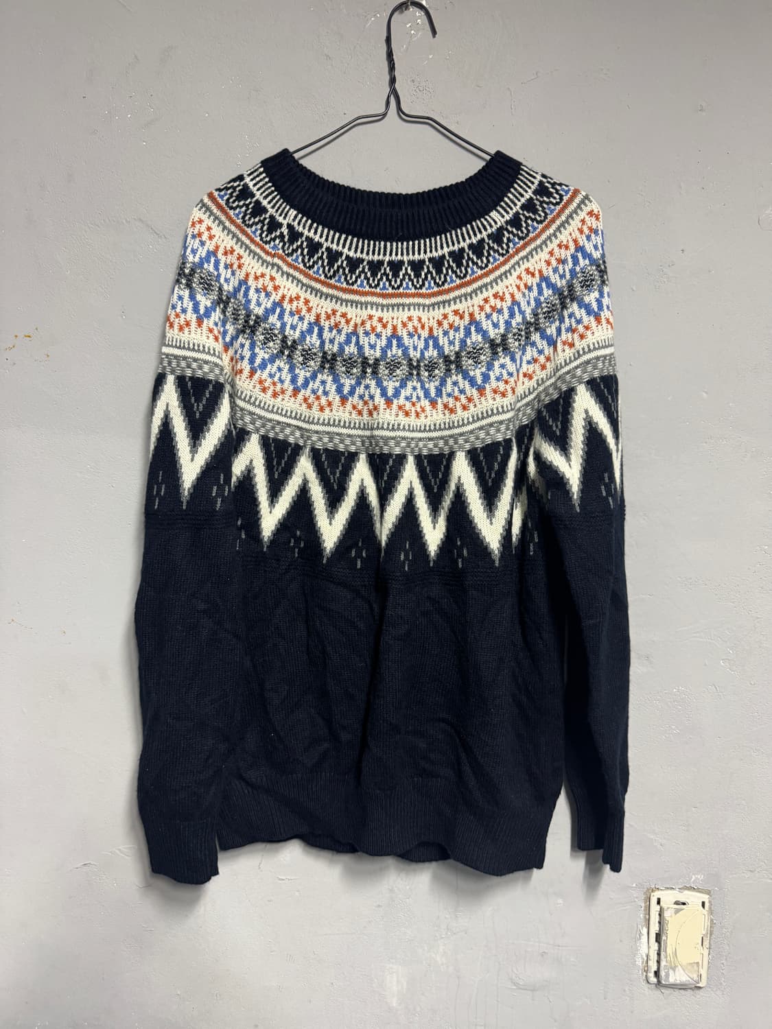 Global work 글로벌 워크 노르딕 니트 L 상품이미지1