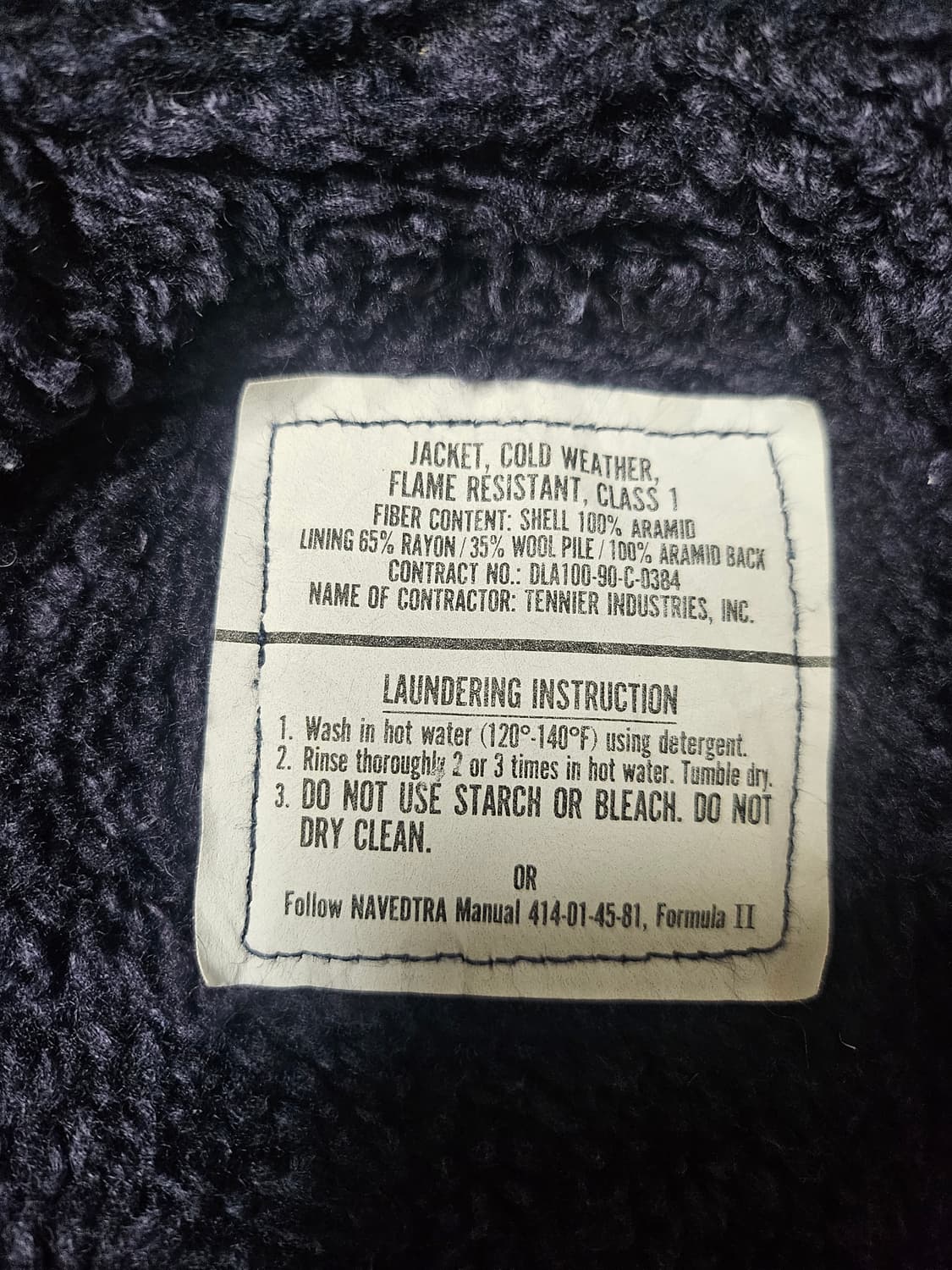 90s 미군오리지날 a2덱자켓 미사용신품 LR 상품이미지3